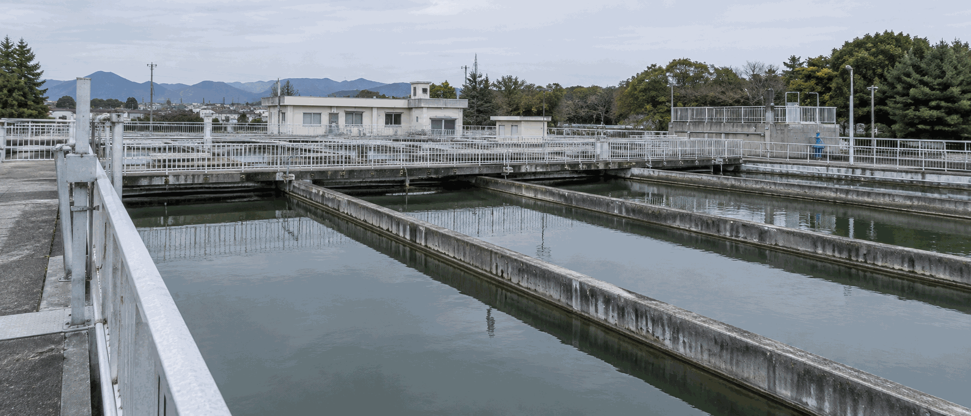 浄水場の解析モデル図